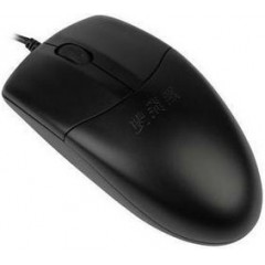 双飞燕520NP（PS2接口）黑色商务鼠标