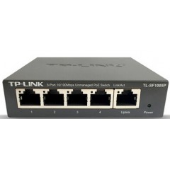 TP-LINK TL-SF1005P交换机（5口POE百兆）