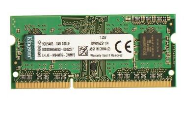 金士顿DDR3 1600笔记本内存条