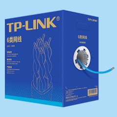 TP-LINK 六类非屏蔽无氧铜室内网线 TL-EC6-305
