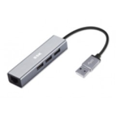 飚王C561  USB2.0转RJ45（百兆）+USB2.0 3个