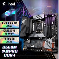 技嘉B660M PRO DDR4 小雕主板（HDMI+DP+TYPE+M.2)